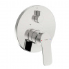 Hansa Basic Batéria pod omietku, na 2 spotrebiče, chróm 80559003