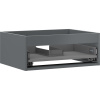 Mexen Box-A korpus skrinky pod umývadlo 60 cm, 1 zásuvka, grafit mat - 91AX0-0600-235-1-66