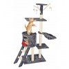 Pet comfort Škrábadlo pro kočky s pelíškem víceúrovňové 140 cm ED-211816