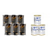 PRO PLAN Veterinary Diets NF Renal Function Mokré krmivo pre psov Mousse 6x400g + ENZO VET Renálna diéta pri ochorení obličiek s hovädzím mäsom pre psov 3x400g