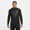 Nike Therma-Fit Academy Winter Warrior Drill Top Mens Black/Orange S