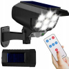 Solárna falošná kamera s SMD LED lampou + pohybový senzor a ovládač