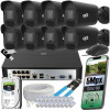 Sada kamier na monitorovanie DVS IP 8 Mpx, 8 kamier IP67, 1 TB