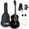 Max SoloArt Junior 3/4 Classic gitarový balíček, čierny