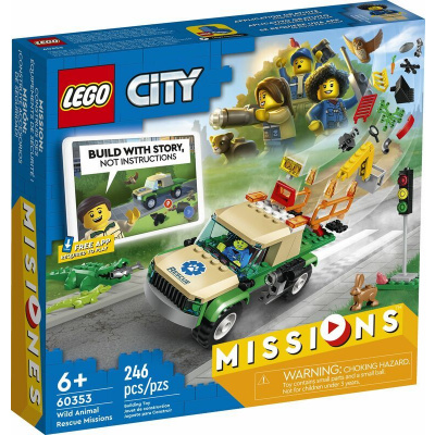 LEGO LEGO® City 60353 Záchranná misia v divočine