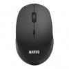 Marvo Myš WM103BK, 1600DPI, 2.4 [GHz], optika, 4tl., bezdrôtová, čierna, , kancelárska, tich