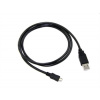 Kabel C-TECH USB 2.0 AM/Micro, 1m, černý CB-USB2M-10B C-Tech