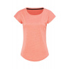 Tričko STEDMAN Recycled Sports-T Move, Coral Heather červená, L