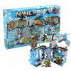 Minecraft Blue Fortress 332el +2 LEGO Bricks (Minecraft Blue Fortress 332 +2 LED bloky LED)