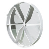 KO100 - Spätná klapka pre domové ventilátory VENTS, ø100 mm