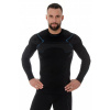 Termo tričko BRUBECK LS13040A black - 2XL