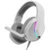 Headset Marvo H8618, USB 2.0 (H8618 WH) biely