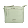 Dámska kožená crossbody kabelka Lagen Hesper - zelená