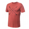 Triko krátké pánské SENSOR MERINO ACTIVE SNSR terracotta M