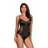 Body OBSESSIVE Amallie Teddy čierna L/XL