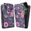Kožený obal Samsung Galaxy Ace – Butterfly Flip – ružová