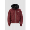 ALPHA INDUSTRIES BUNDA 45P HOODED CUSTOM BURGUNDY L