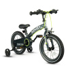 QPLAY Bicykel Miniby 3v1 Grey, vek 2-8 rokov