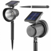 Solárna lampa zapichovacia Masterled čierna 42 cm 1 ks