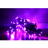 Vianočná LED reťaz fialová, fialová LED 3 x 4m (150 + 30 FLASH LED) (12 m = 180 LEDiek)