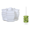 Prosperplast DKN300W Coubi závesný 29,5cm Biela
