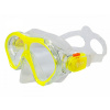 Šnorchlovací set 3 v 1, DETSKÝ, ŽLTÝ, obsahuje masku, plutvy a šnorchel