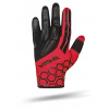 Detské rukavice na motocykel RSA MX EVO čierno-červené Veľkosť: 3