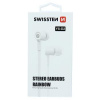 SLÚCHADLÁ SWISSTEN Earbuds RAINBOW YS-D2 BIELA