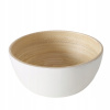 MISKA NA SERVÍROVANIE JEDÁL BAMBUSOVÁ BIELA BOWL BAMBO 10 X 4,7 CM