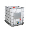 IBC kontajner Recobulk, oceľové lyžiny, 1000 litrov, plniaci otvor DN 150, vypúšťací otvor DN 50