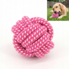 Loptička bavlnená pre psov (červená)