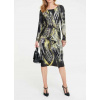 Džersejové šaty s potlačou v zavinovacom vzhľade Ashley Brooke, farebné
