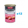ANIMONDA Grancarno Sensitive hovädzie a zemiaky 12 x 400g