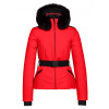 Dámska bunda Goldbergh Hida Jacket Real Fox Fur Flame