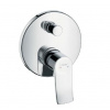 Hansgrohe Metris New - Vaňová páková batéria pod omietku, chróm 31493000