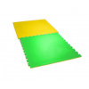 TATAMI-TAEKWONDO podložka oboustranná 100x100x2,5 cm (žlutá/zelená)