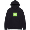 pánska mikina HUF BOX LOGO PO HOODIE Black L