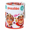 Puzzlika Náučné puzzle 21 dielov - Profesia 2 (hasič, kuchár, kaderníčka)