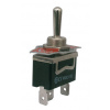 TIPA Prepínač páčkový 3pol./3pin (ON)-OFF-(ON) 250V/10A