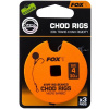 FOX Standard Chod Rigs Barbed veľ.4 30lb 3ks