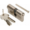Zámková vložka 30/60 3 kľúče nikel