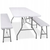 Springos Kempingový stôl 180 x 74 x 74 cm GF0099
