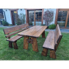 Max Meble Zahradní set KOSTAS Palisandr 200 cm