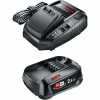 Bosch Základná súprava PBA 18 V 2,5 Ah + AL 1830 CV 1600A00K1P