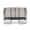 Exit Trampolína Allure Classic s ochrannou sieťou 244x427cm - čierna