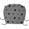 Slnečná clona na kočík Dooky univerzálna clona Design Grey Stars (5038278000472)