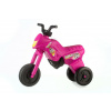 Teddies Odrážadlo Enduro Yupee ružové veľké plast výška sedadla 31cm nosnosť do 25kg 12m+