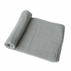 Mushie mušelínová zavinovačka z organickej bavlny - Belgian Grey