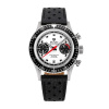 Nivada Grenchen Chronomaster Paul Newman - Inter. Bezel - Manual - Black Racing Strap + 5 rokov záruka a darček ZADARMO