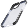 Cellularline Strong Guard Case zadný kryt na mobil Apple iPhone 15 Pro Max priehľadná, čierna; TETRACIPH15PRMT